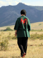 Kimono Jacket Tsuru Crane
