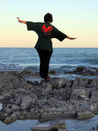 Kimono Jacket Tsuru Crane