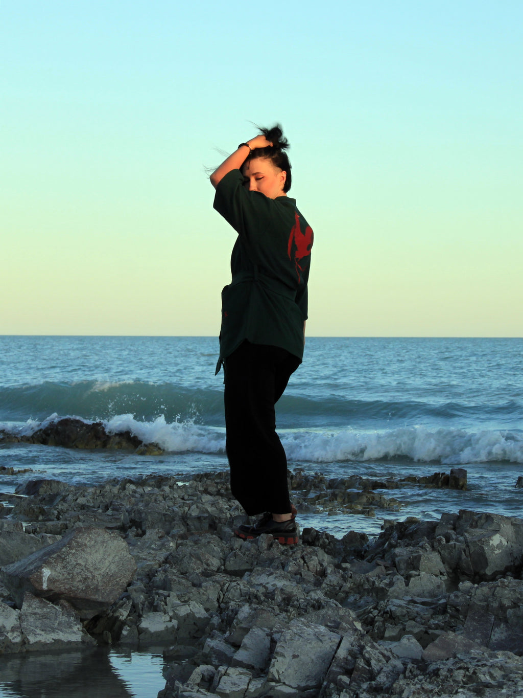 Kimono Jacket Tsuru Crane