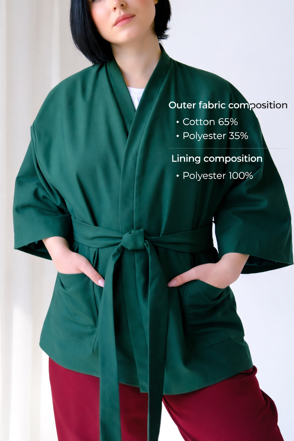 Kimono Jacket Tsuru Crane