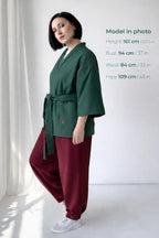 Kimono Jacket Tsuru Crane