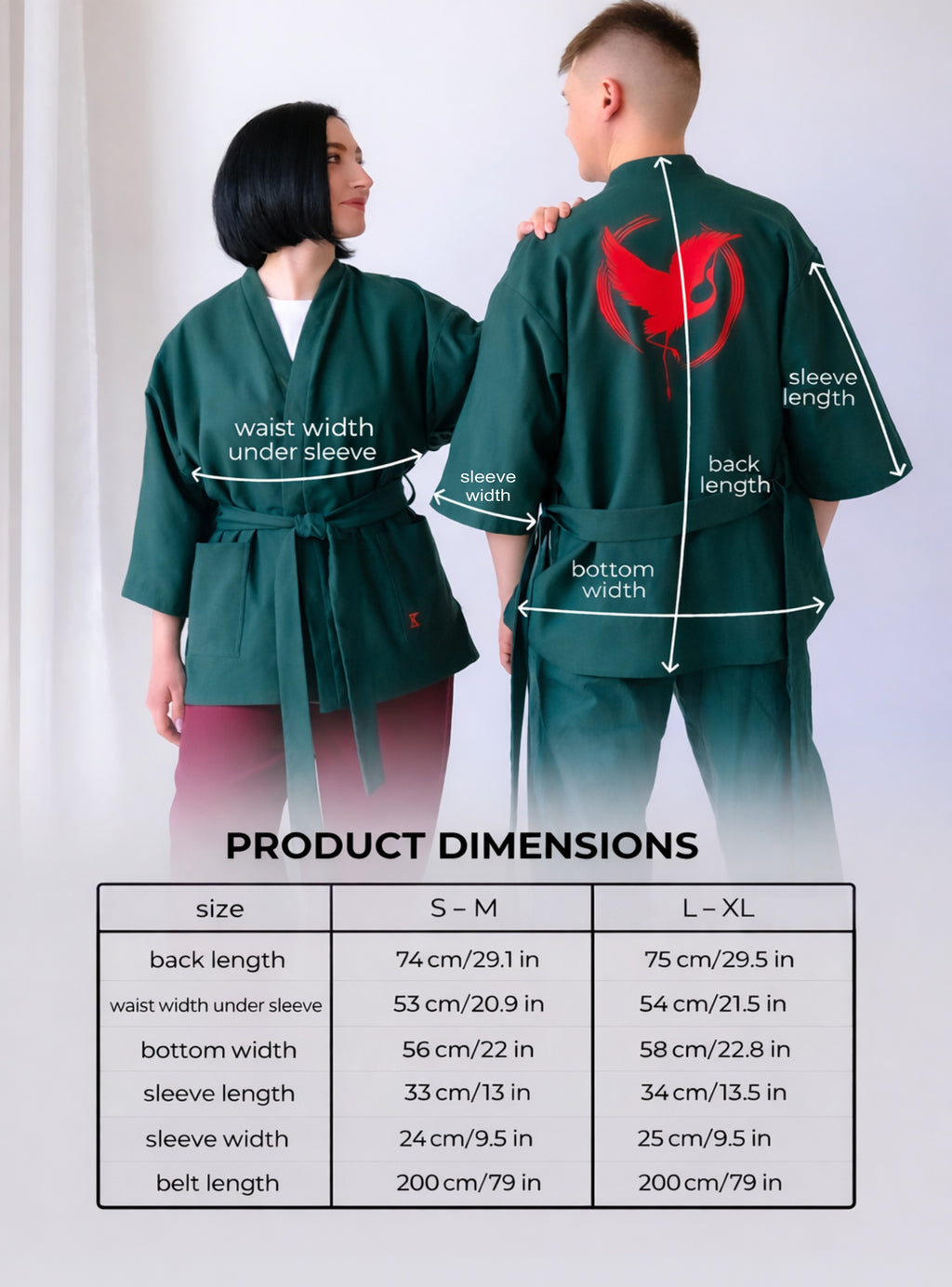 Kimono Jacket Tsuru Crane