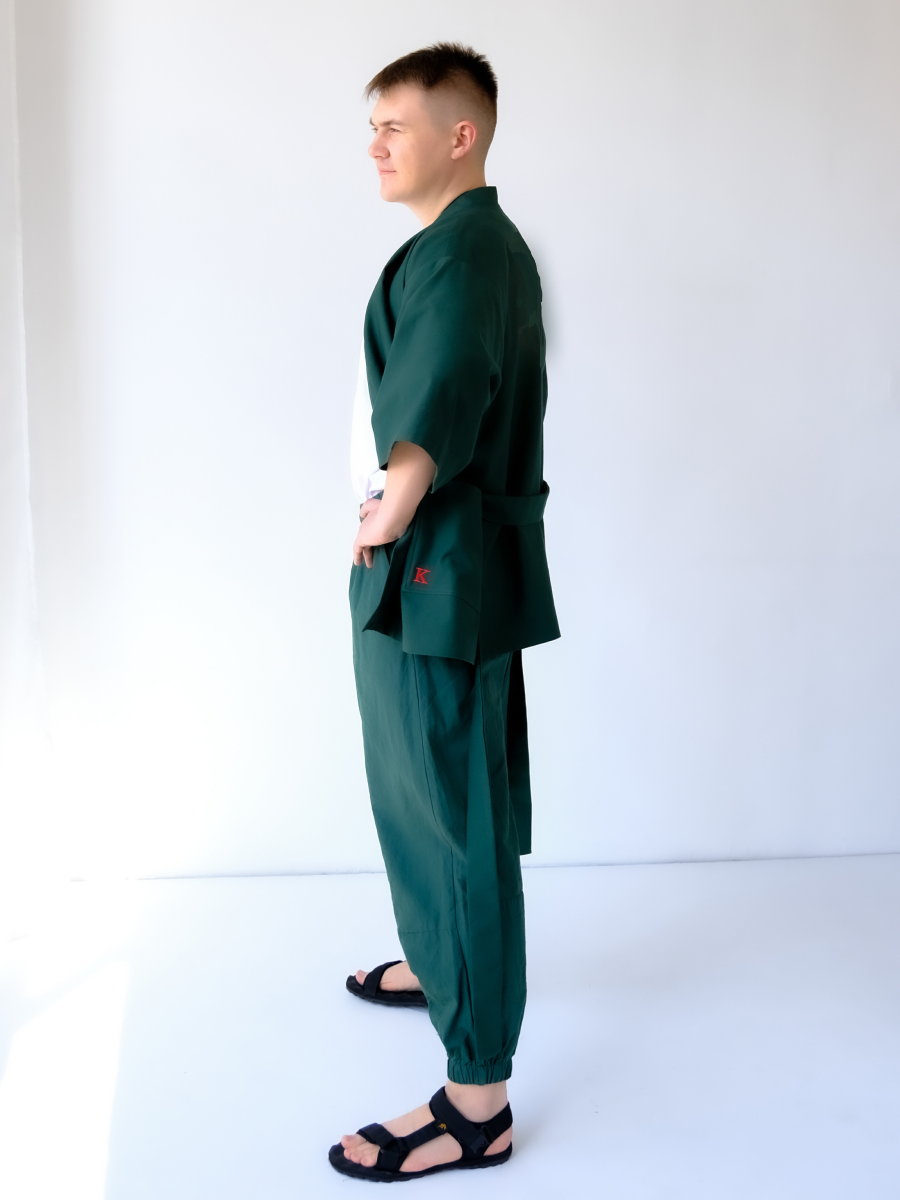Kimono Jacket Green