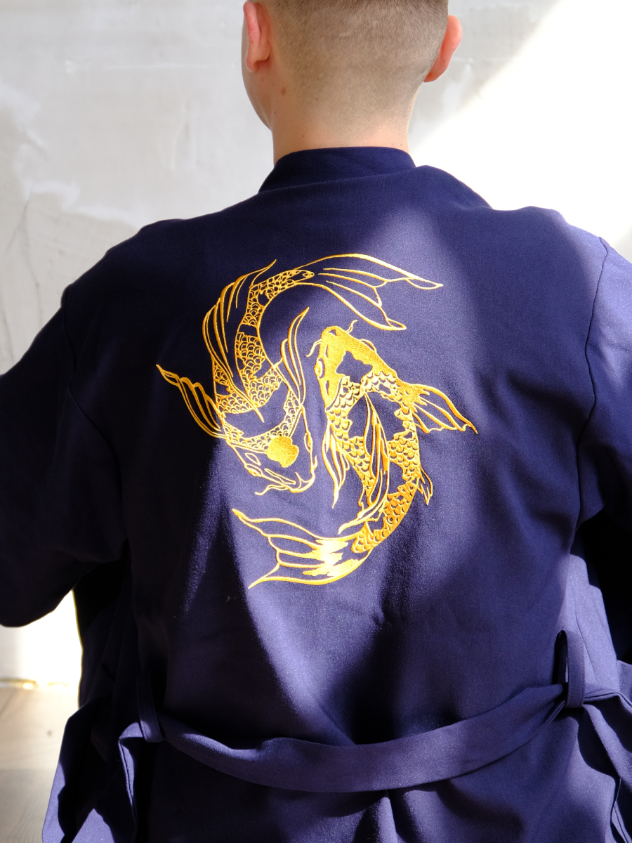 Kimono Jacket Koi Carps