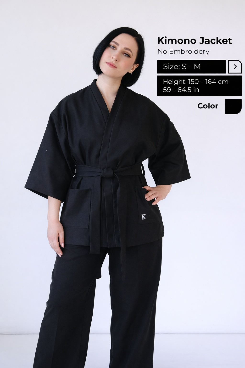 Kimono Jacket Black