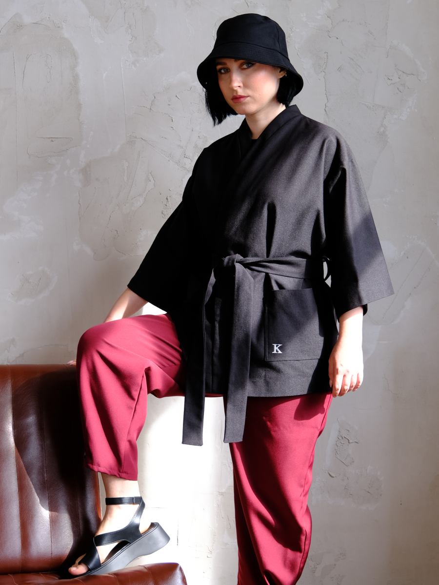 Kimono Jacket Black