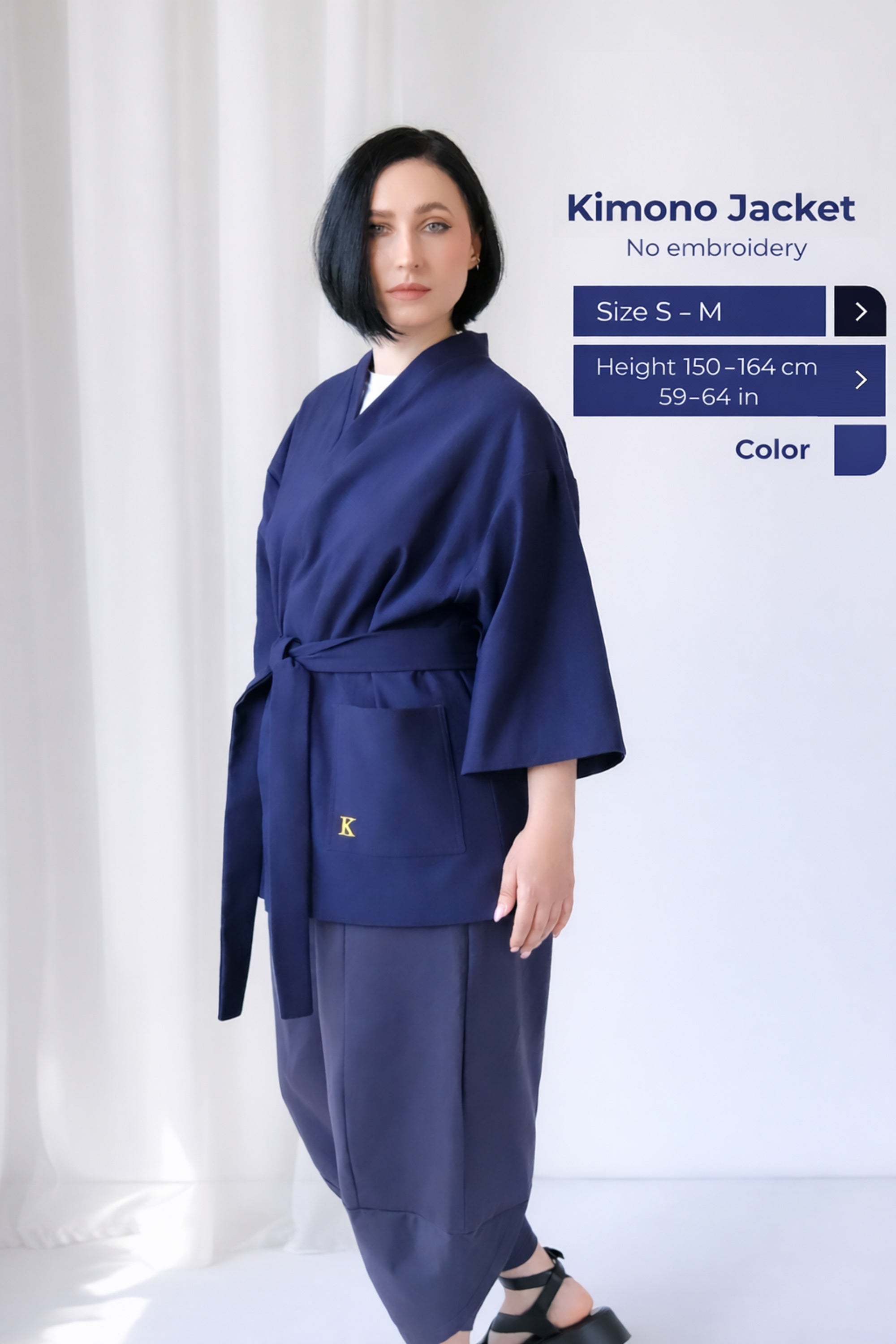 Kimono Jacket Blue