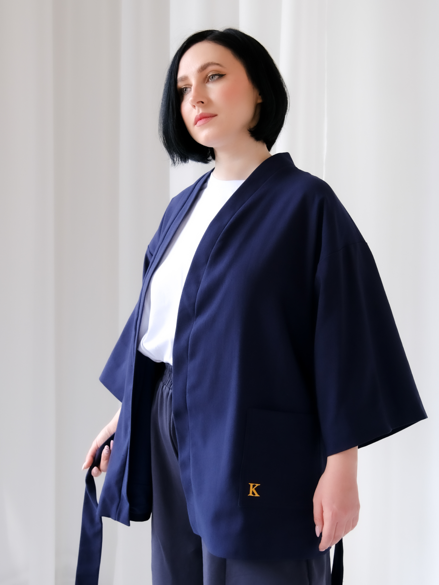 Kimono Jacket Blue