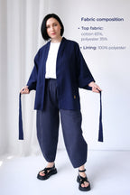 Kimono Jacket Blue