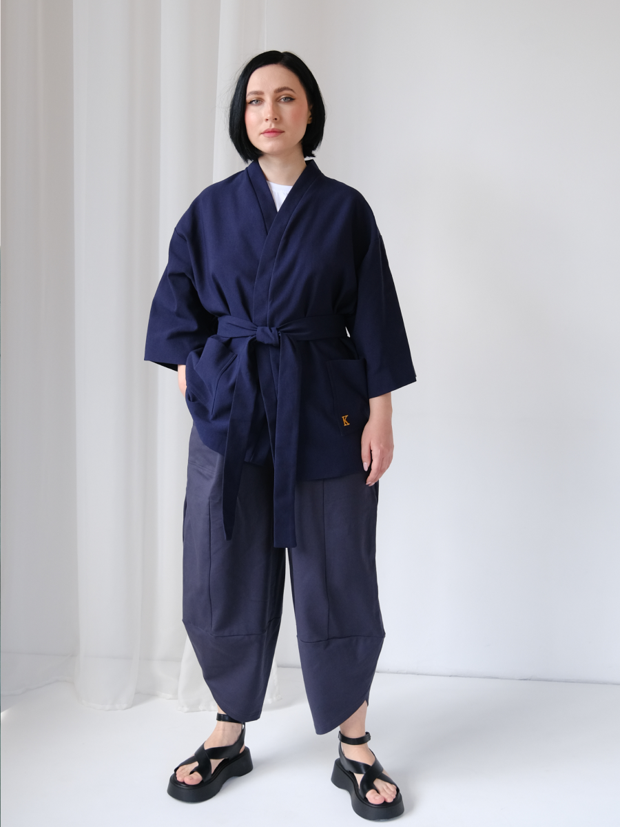 Kimono Jacket Blue