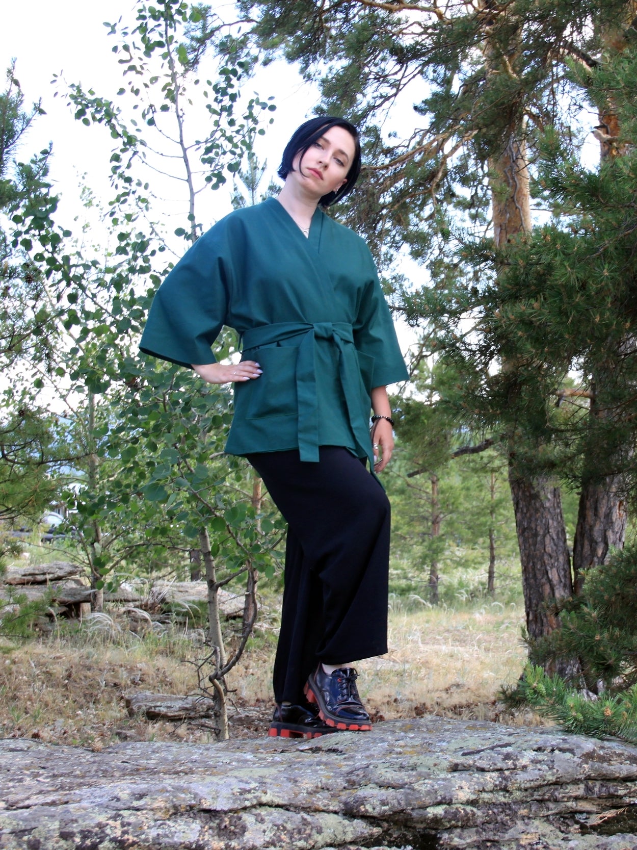 Kimono Jacket Green