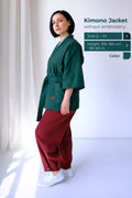 Kimono Jacket Green