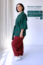 Kimono Jacket Green
