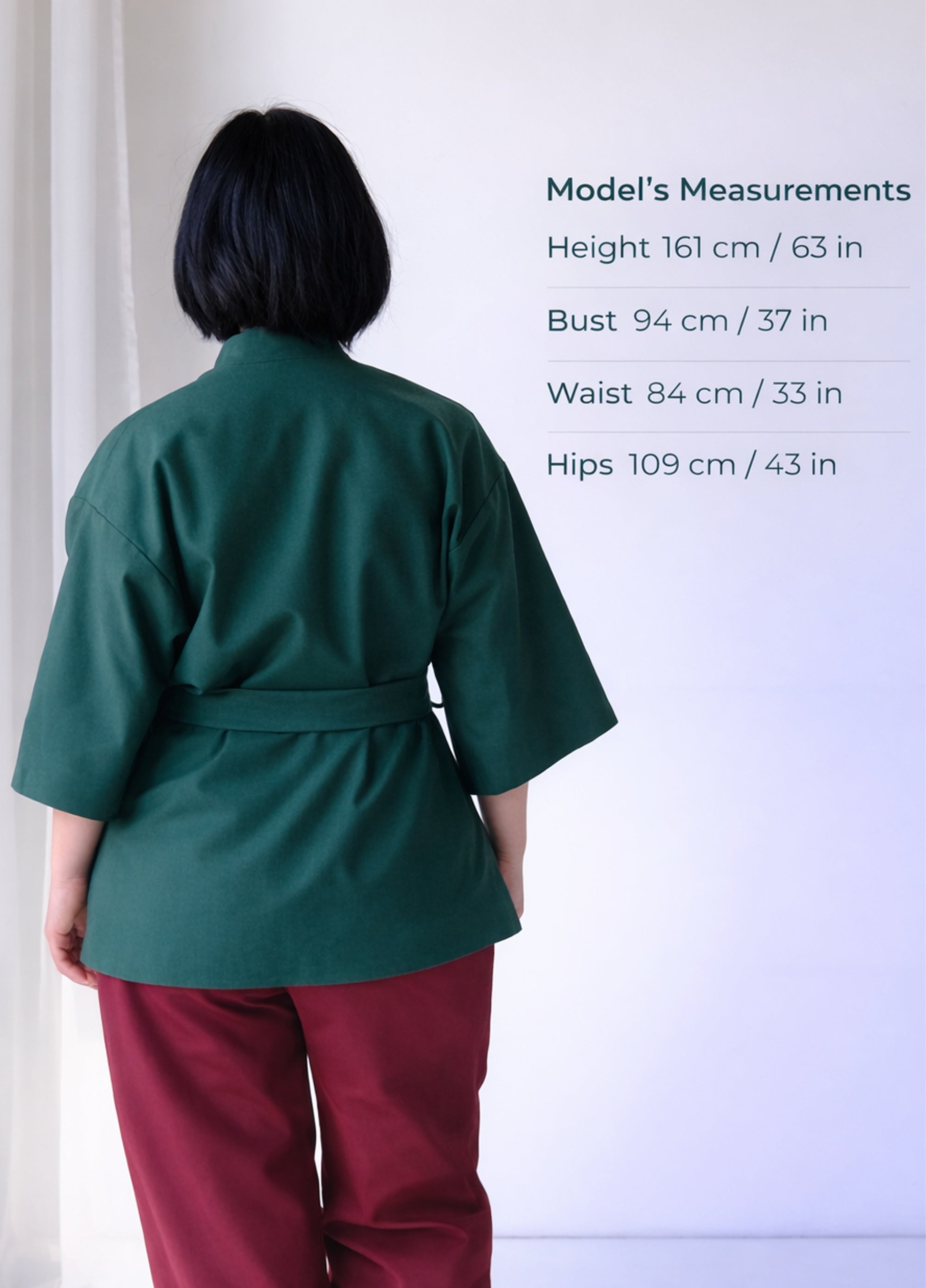 Kimono Jacket Green