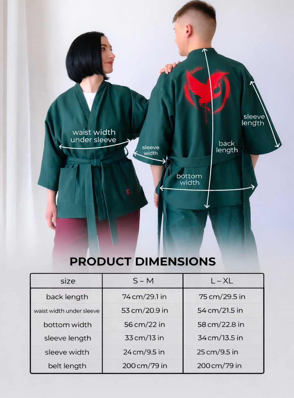 Kimono Jacket Green