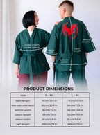 Kimono Jacket Green