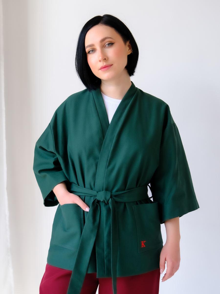 Kimono Jacket Green
