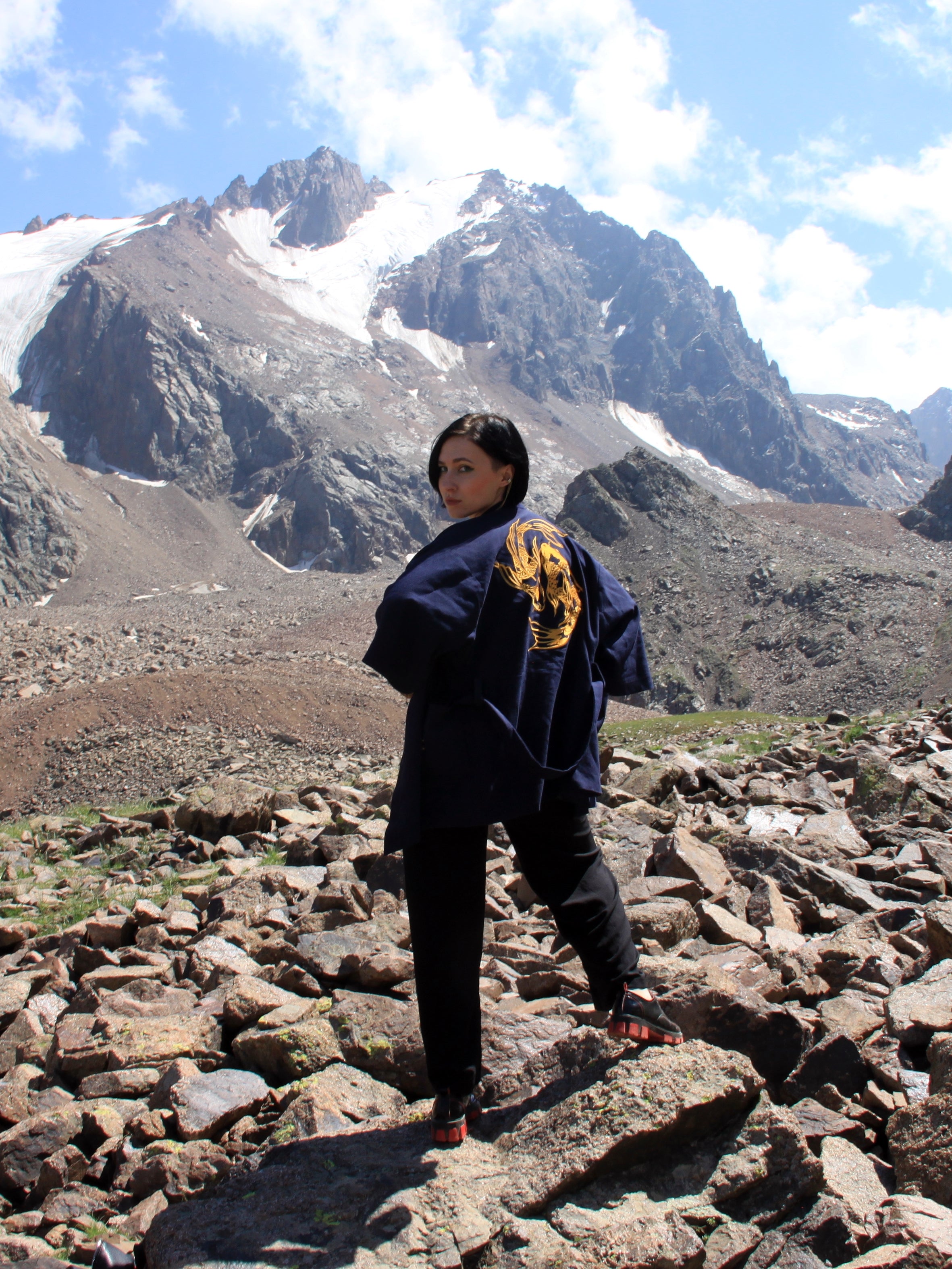 Kimono Jacket Koi Carps