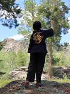 Kimono Jacket Koi Carps