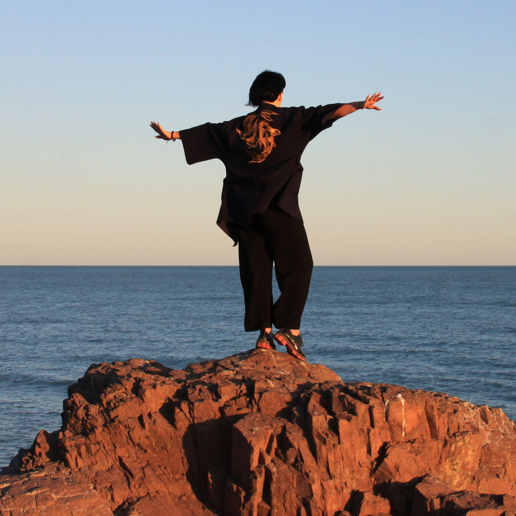 Kimono Jacket Koi Carps