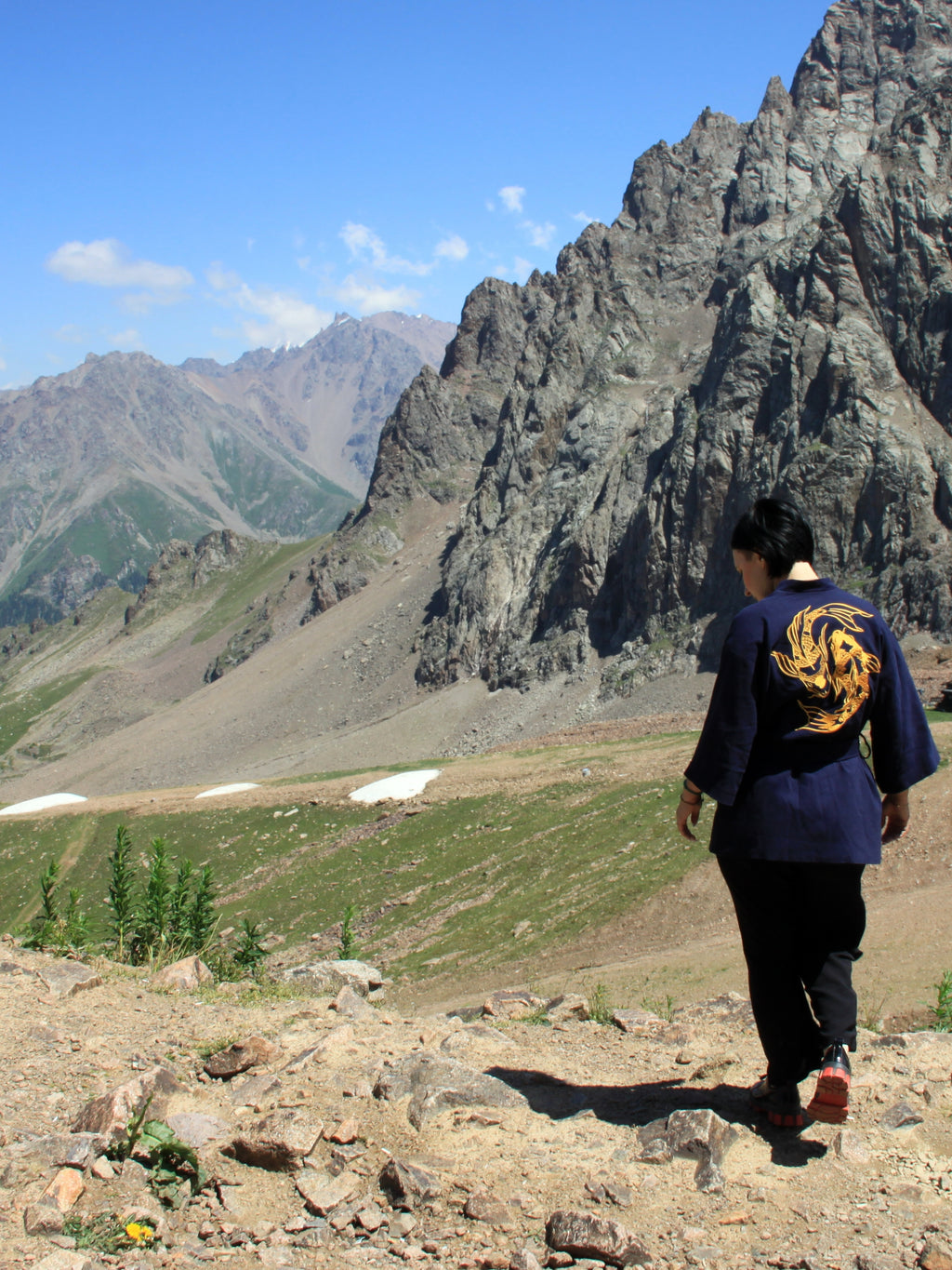 Kimono Jacket Koi Carps